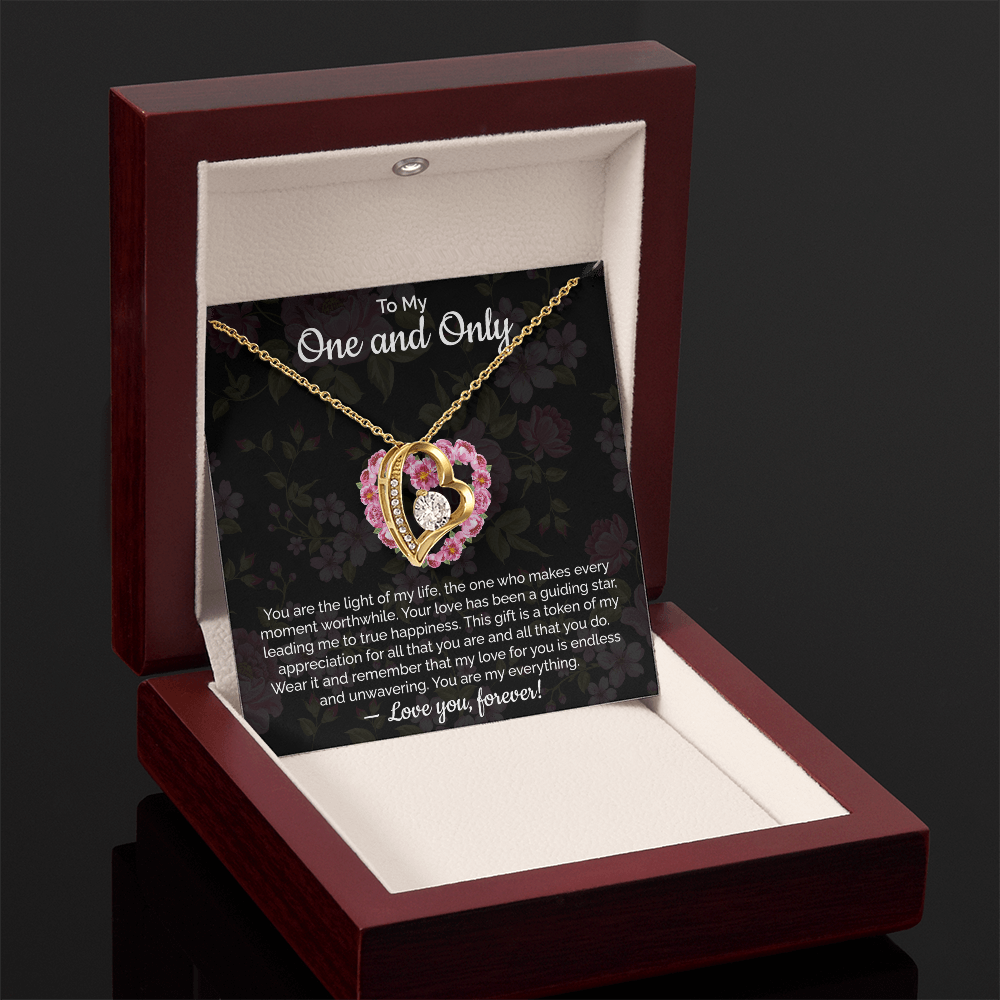 To My One and Only You are the light of my life - Thoughtful Gift for Wife, Perfect for Valentine's Day, Birthday, Anniversary, Christmas