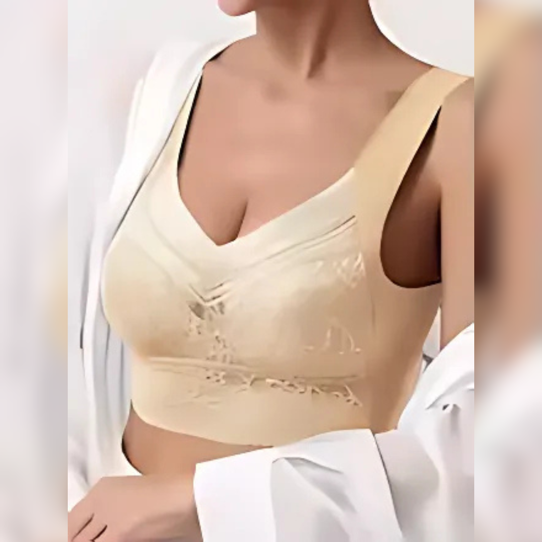 3 pcs Women's Lace Wireless Bra