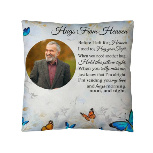 Personalized Memorial Pillow – Custom Photo Pillow for Loved Ones