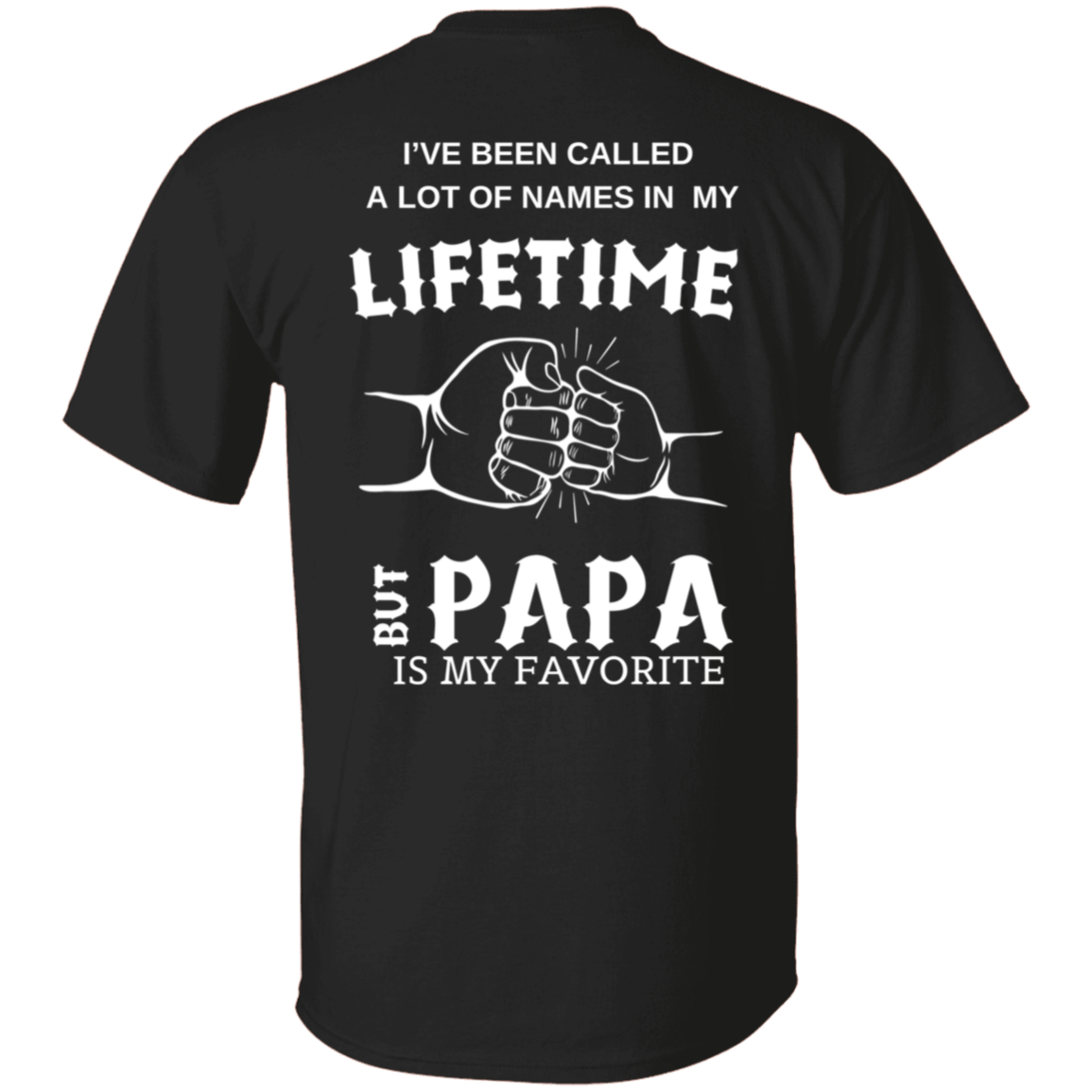 PAPA Print Men's Tee - Stylish & Comfy Polyester Crew Neck Top, Perfect Casual Gift for Dads