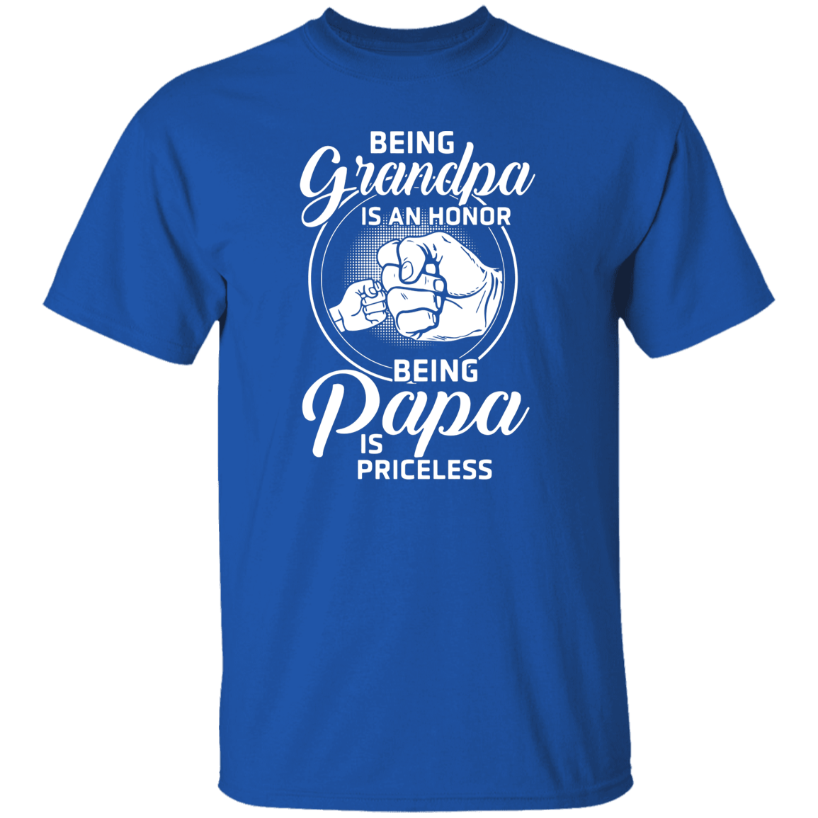 Being Grandpa Is An Honor Being A Papa Is Priceless - Gift For Grandpas