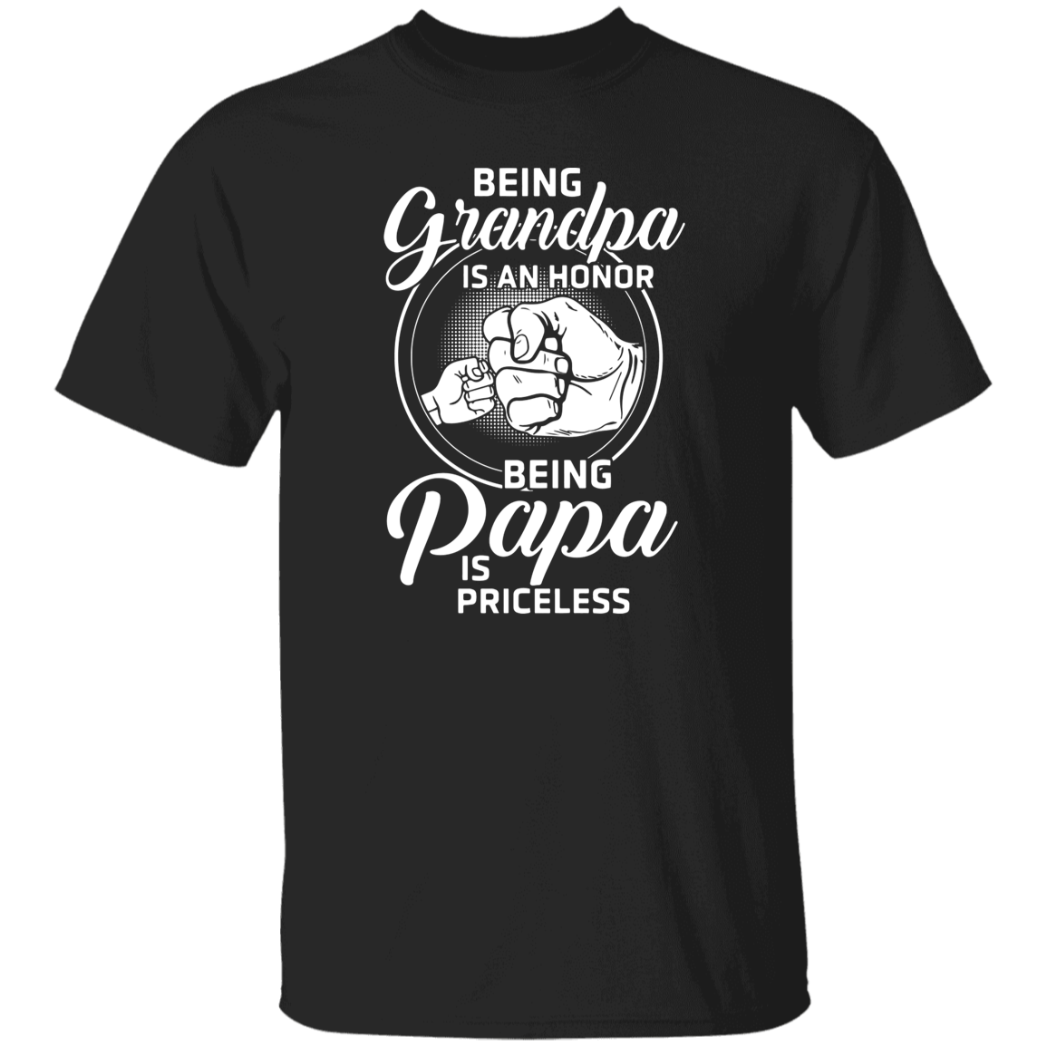 Being Grandpa Is An Honor Being A Papa Is Priceless - Gift For Grandpas