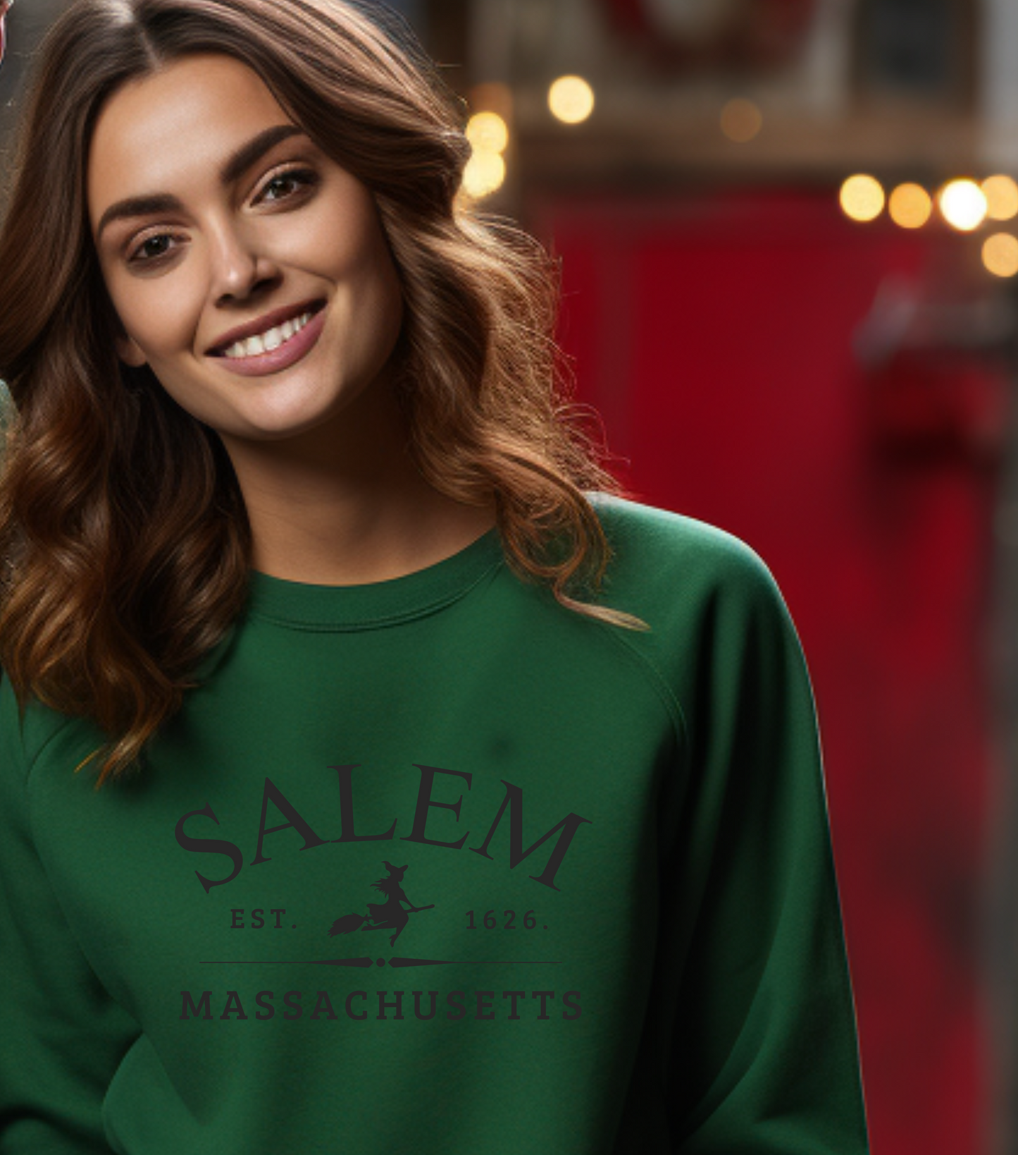 Salem Massachusetts Halloween Sweater, Crewneck Halloween Sweatshirt, Hocus Pocus Halloween sweatshirt, Comfort Halloween sweatshirt