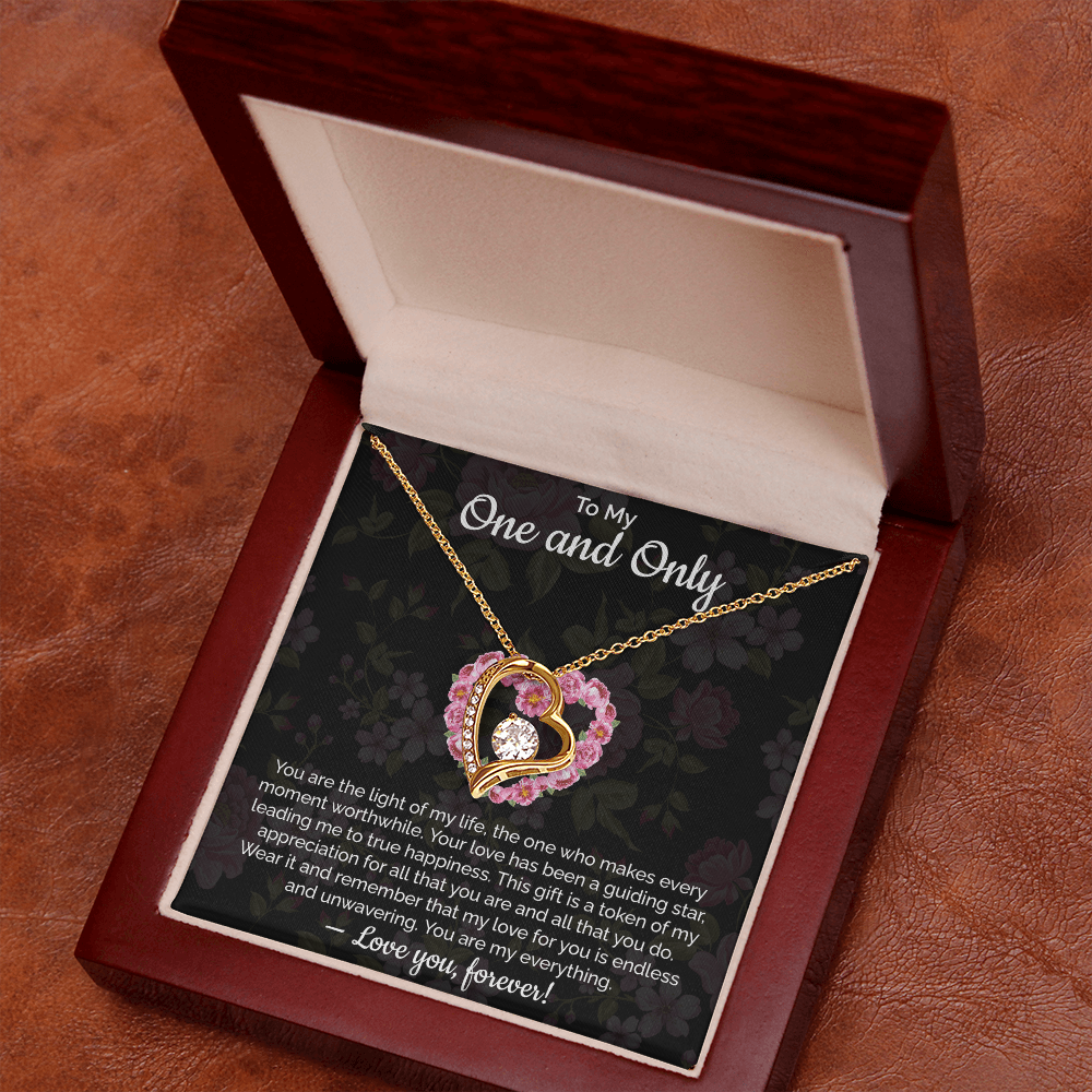 To My One and Only You are the light of my life - Thoughtful Gift for Wife, Perfect for Valentine's Day, Birthday, Anniversary, Christmas
