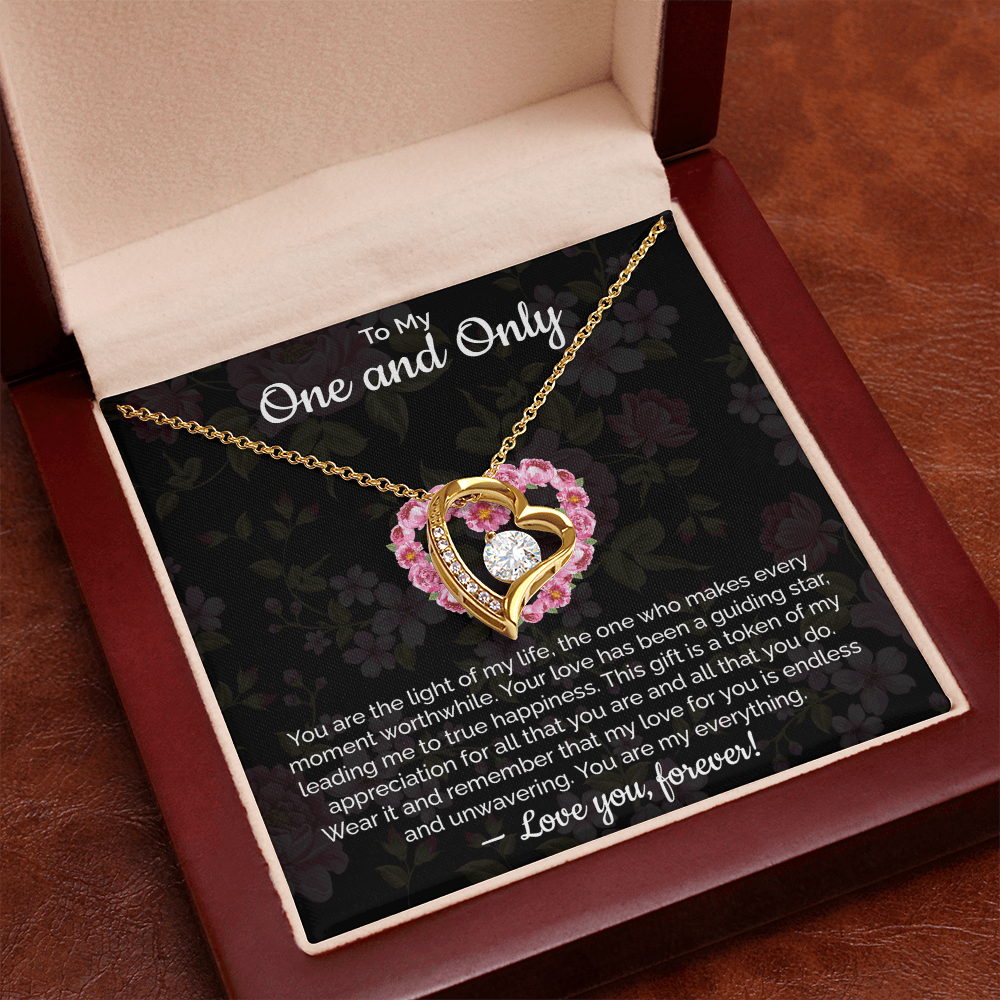To My One and Only You are the light of my life - Thoughtful Gift for Wife, Perfect for Valentine's Day, Birthday, Anniversary, Christmas