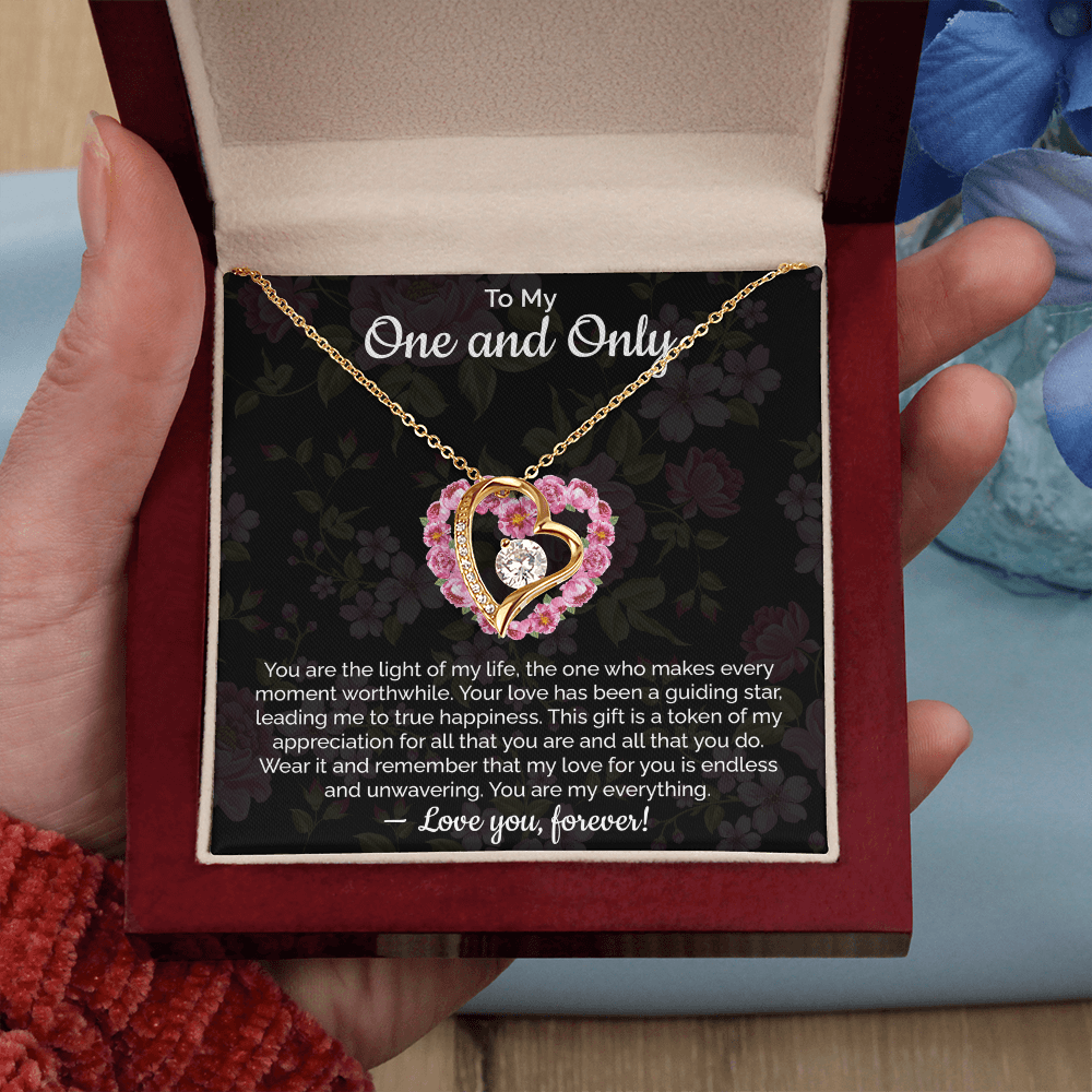 To My One and Only You are the light of my life - Thoughtful Gift for Wife, Perfect for Valentine's Day, Birthday, Anniversary, Christmas