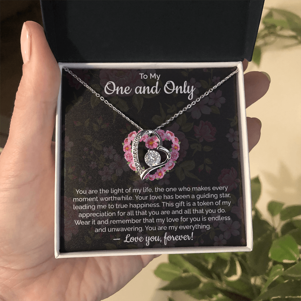 To My One and Only You are the light of my life - Thoughtful Gift for Wife, Perfect for Valentine's Day, Birthday, Anniversary, Christmas