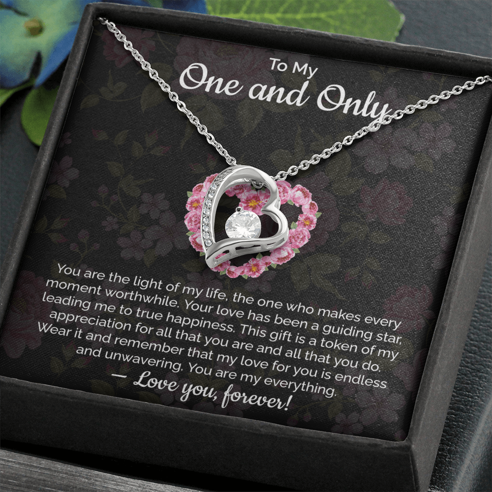 To My One and Only You are the light of my life - Thoughtful Gift for Wife, Perfect for Valentine's Day, Birthday, Anniversary, Christmas
