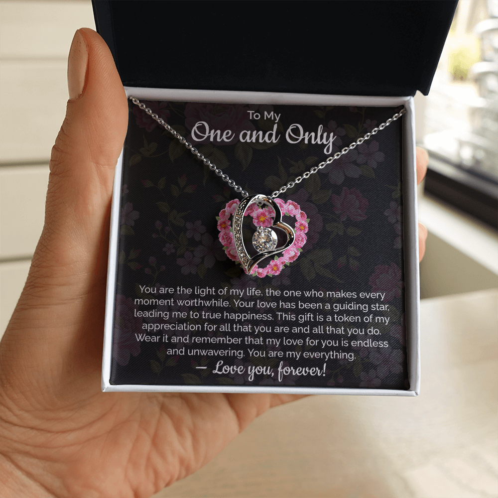 To My One and Only You are the light of my life - Thoughtful Gift for Wife, Perfect for Valentine's Day, Birthday, Anniversary, Christmas