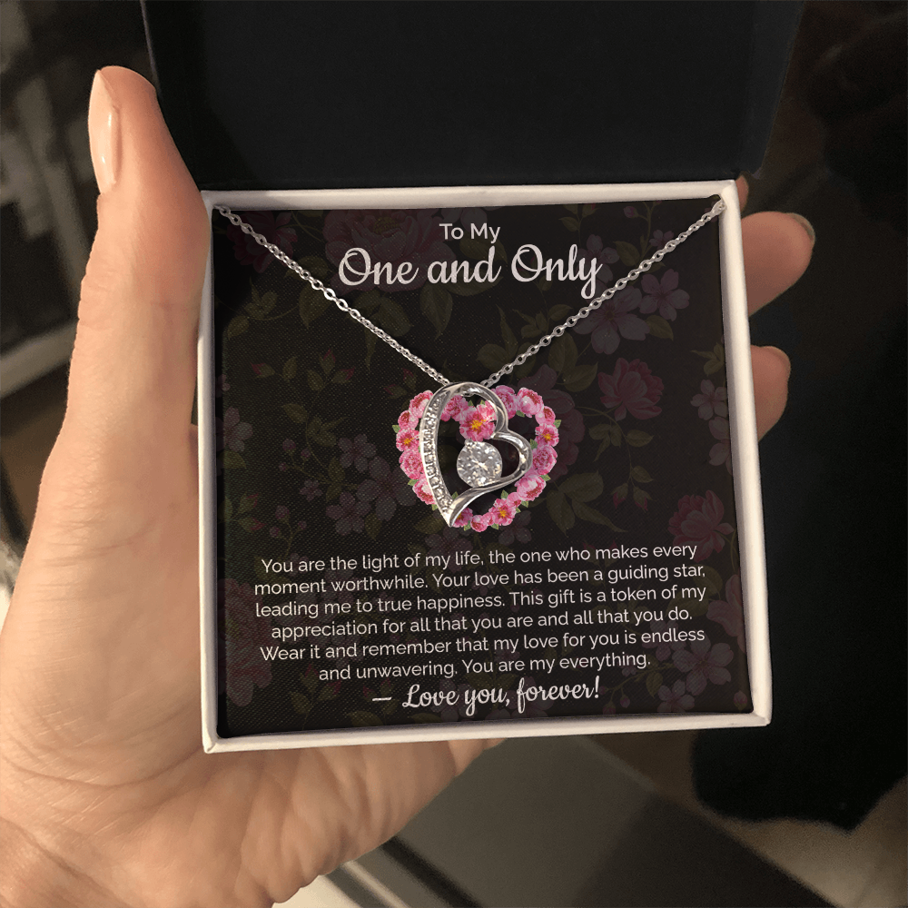 To My One and Only You are the light of my life - Thoughtful Gift for Wife, Perfect for Valentine's Day, Birthday, Anniversary, Christmas