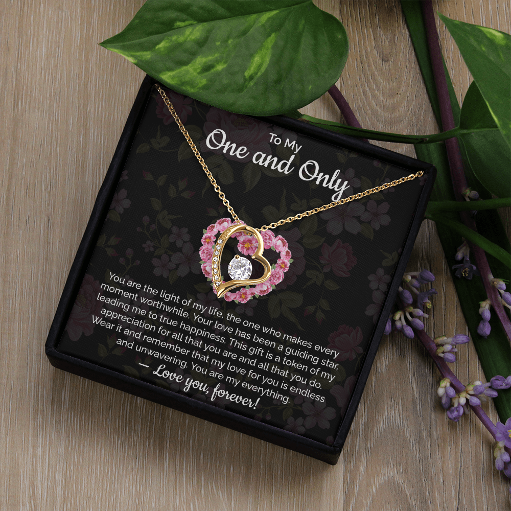 To My One and Only You are the light of my life - Thoughtful Gift for Wife, Perfect for Valentine's Day, Birthday, Anniversary, Christmas