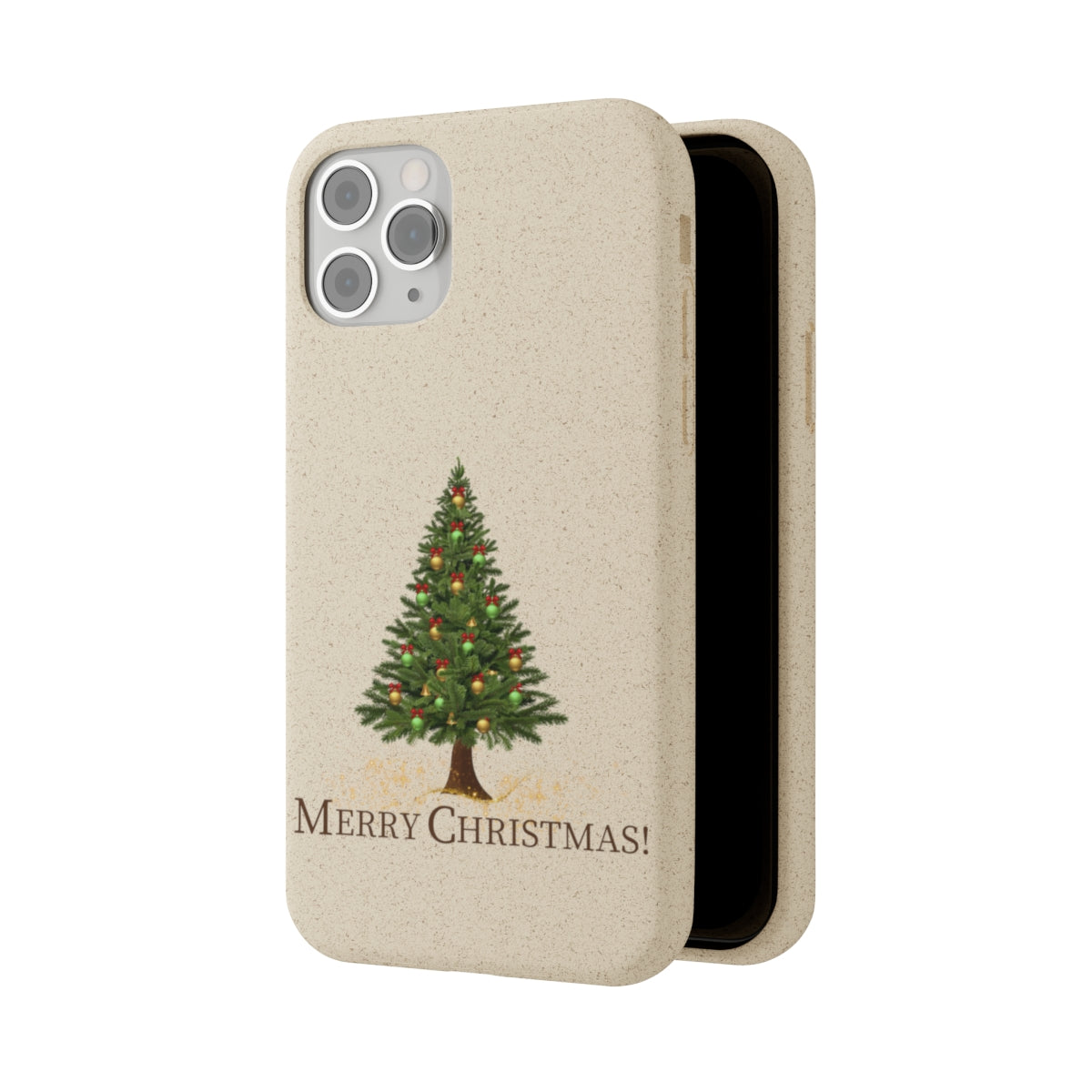 Festive Christmas Tree Phone Case - Protective Design for iPhone 15, 14, 13 Pro Max & More!