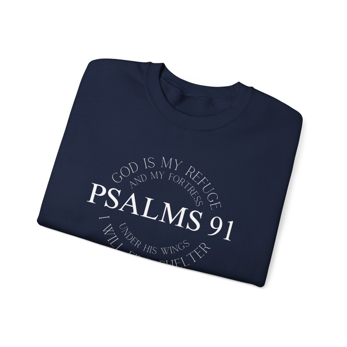 PSALMS 91 Graphic Hoodie for Men – Trendy Hooded Pullover with Kangaroo Pocket | Comfy Loose Fit, Drawstring Design, Perfect for Autumn & Winter